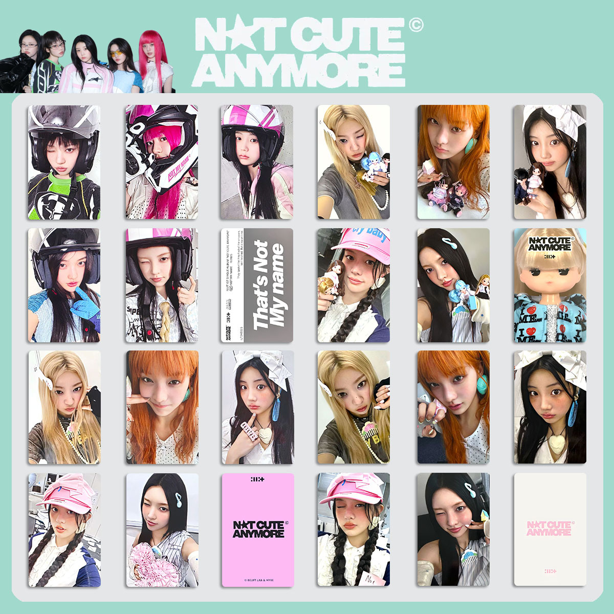 Anime Merch Store - การ์ด Ill-It จำนวน 5 ชิ้น, โฟโต้การ์ด