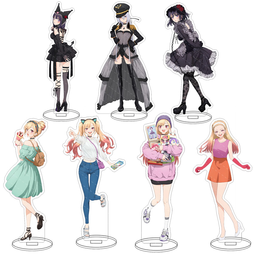 Anime Merchandise Toys - อะคริลิกอะนิเมะขนาด 16 ซม. ของสะสม My Dress-Up