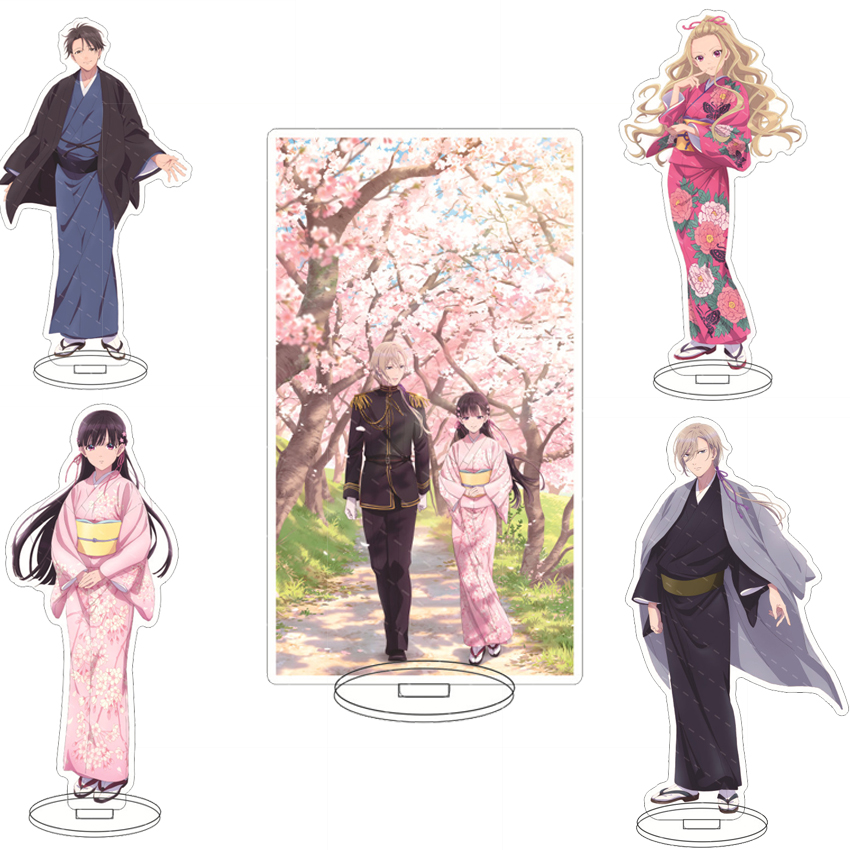 Original Anime Merchandise - แท่นอะคริลิกอนิเมะขนาด 16 ซม. ลาย My Happy