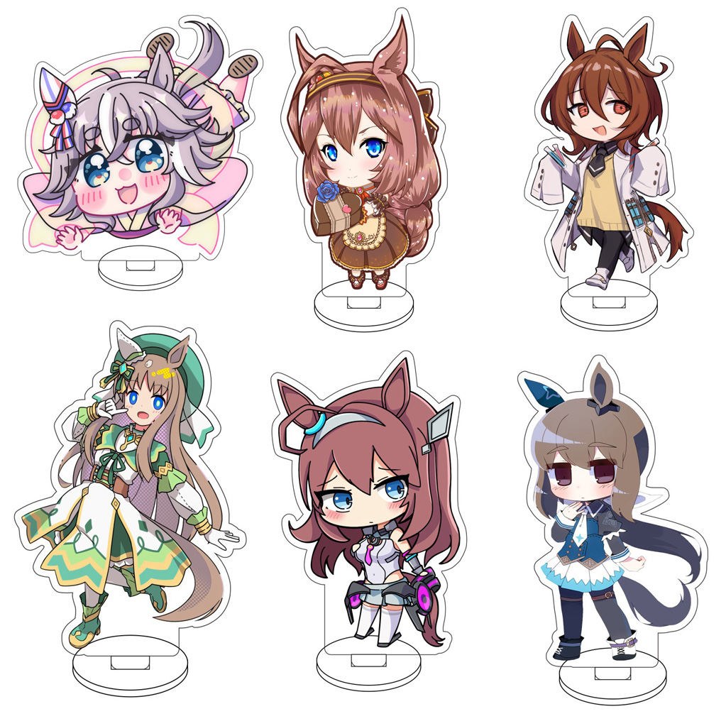 Original Anime Merchandise - ฟิกเกอร์อะคริลิค 10 ซม. อนิเมะ Uma Musume: