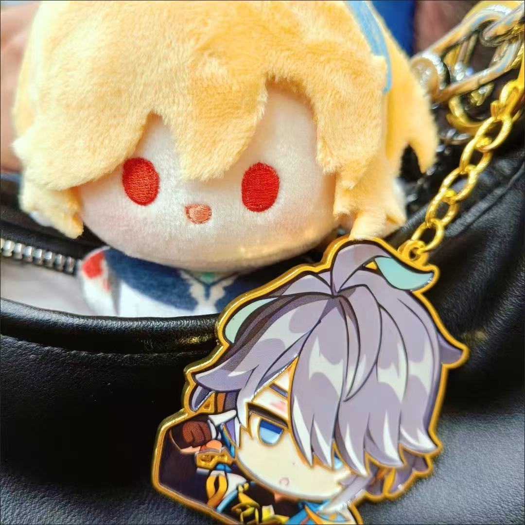 Anime Merchandise For Kids - ตุ๊กตาผ้ากำมะหยี่ขนาด 10 ซม. ตัวละครจากเกมอนิเมะ Genshin Impact