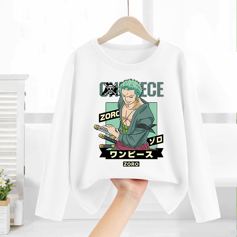 เสื้อแขนยาวลายอนิเมะวันพีซ เสื - Anime Merchandise For Girls บทวิจารณ์และราคา