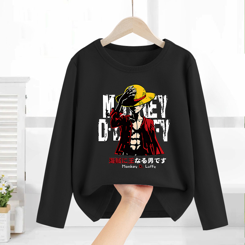 เสื้อแขนยาวลายอนิเมะวันพีซ เสื - Anime Merchandise For Girls บทวิจารณ์และราคา