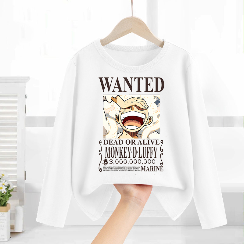 เสื้อแขนยาวลายอนิเมะวันพีซ เสื - Anime Merchandise For Girls บทวิจารณ์และราคา