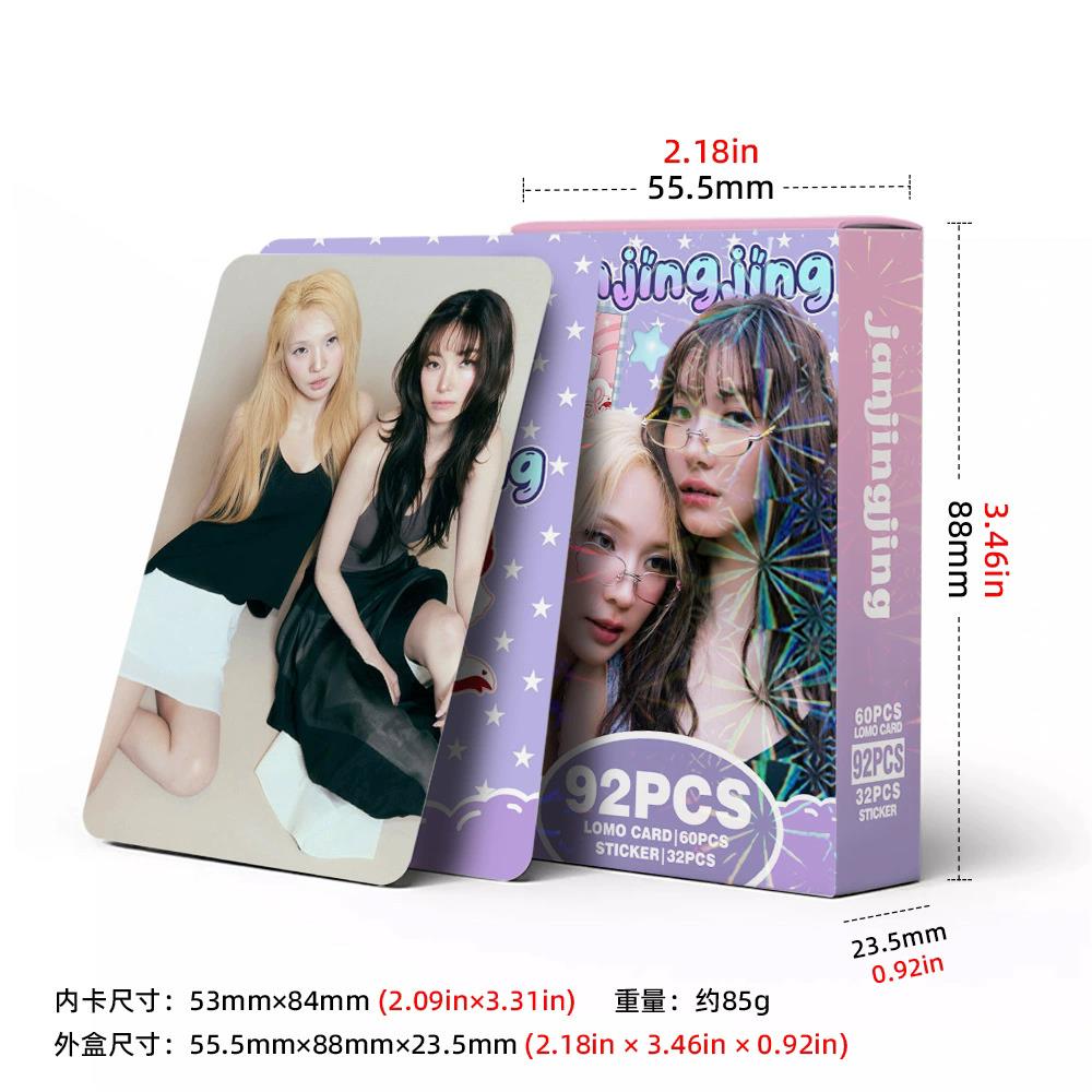 ชุดการ์ดโลโม่ไอดอล JanJingJing - Sticker Sheet Set บทวิจารณ์และราคา