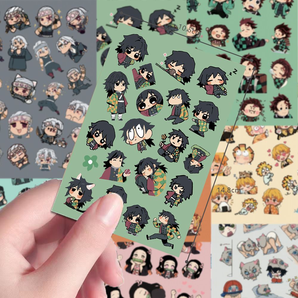 สติกเกอร์กันรอยหน้าจอชิบิเดมอน - Sticker Sheet Set บทวิจารณ์และราคา
