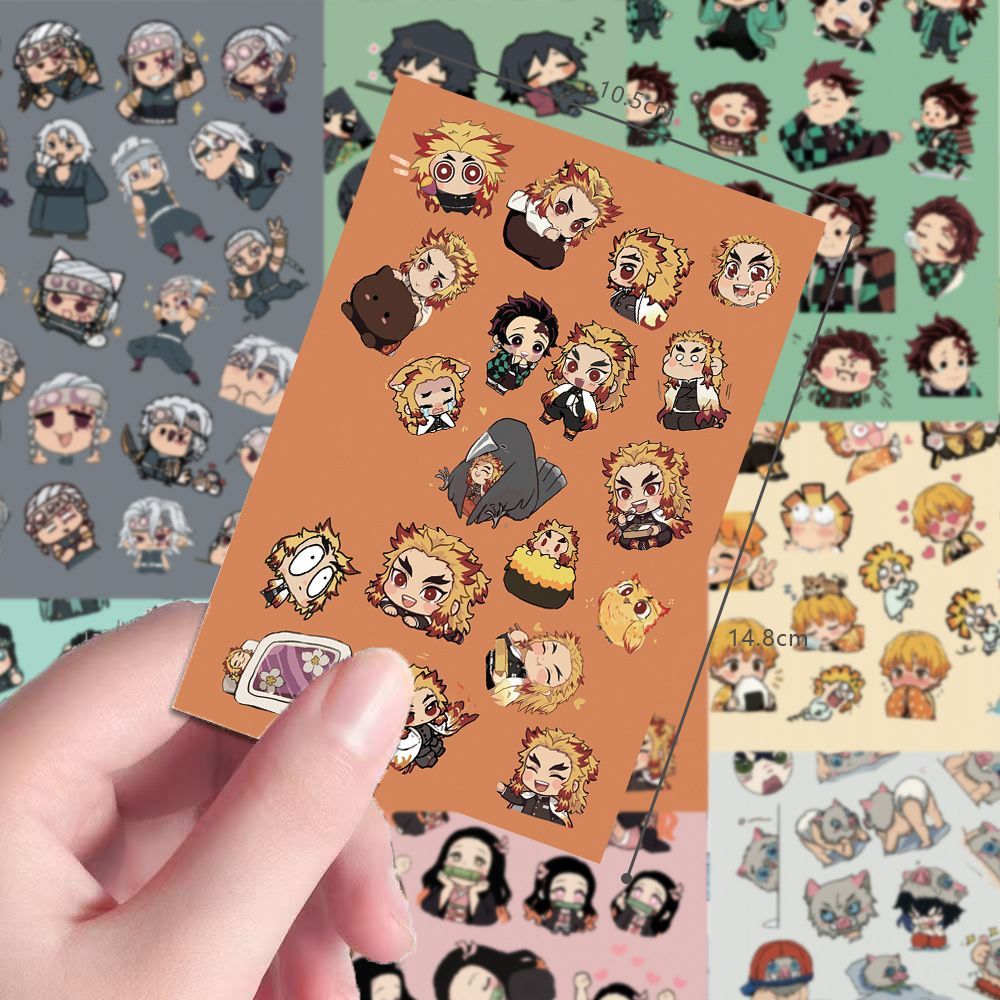 สติกเกอร์กันรอยหน้าจอชิบิเดมอน - Sticker Sheet Set บทวิจารณ์และราคา