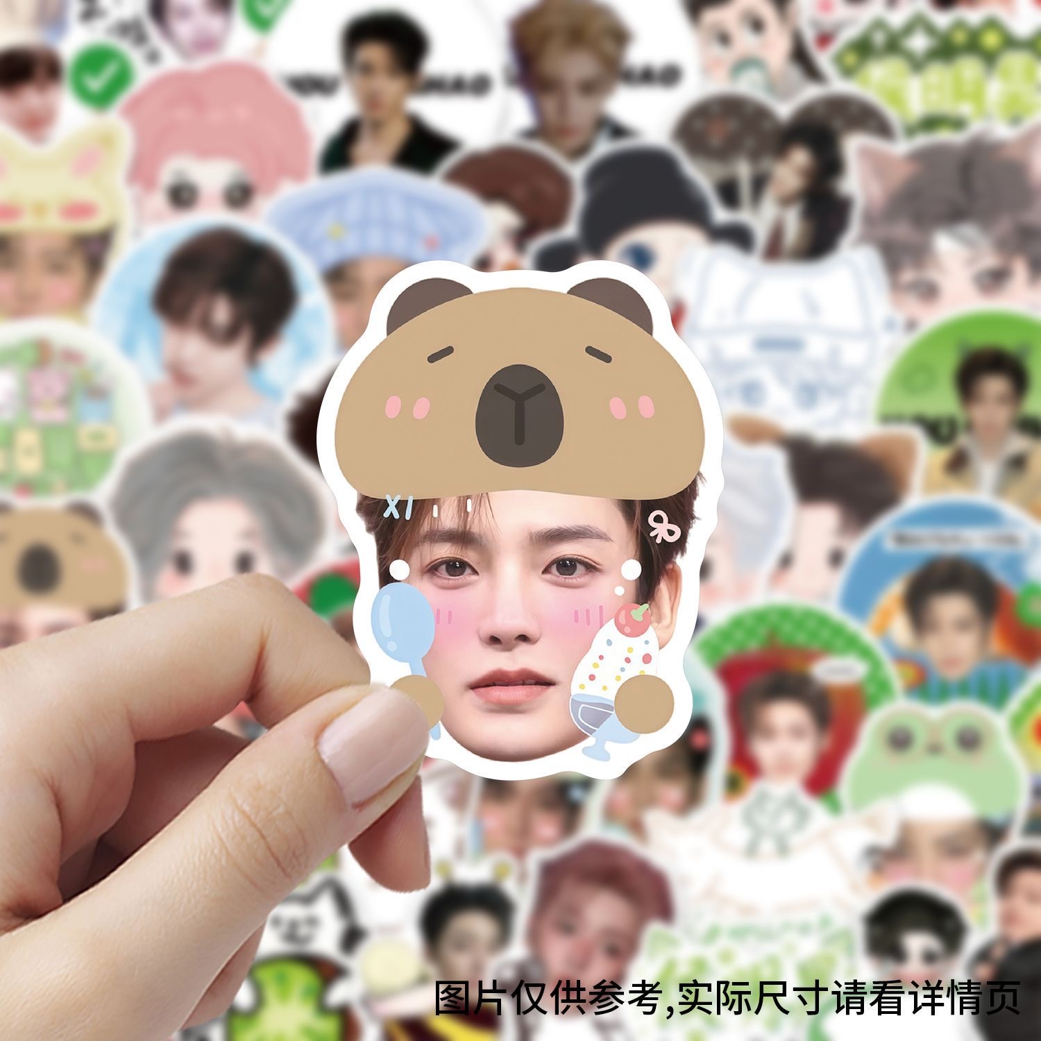 สติกเกอร์คอสเพลย์ลายฮูหมิงเห่า - Anime Fan Merchandise บทวิจารณ์และราคา