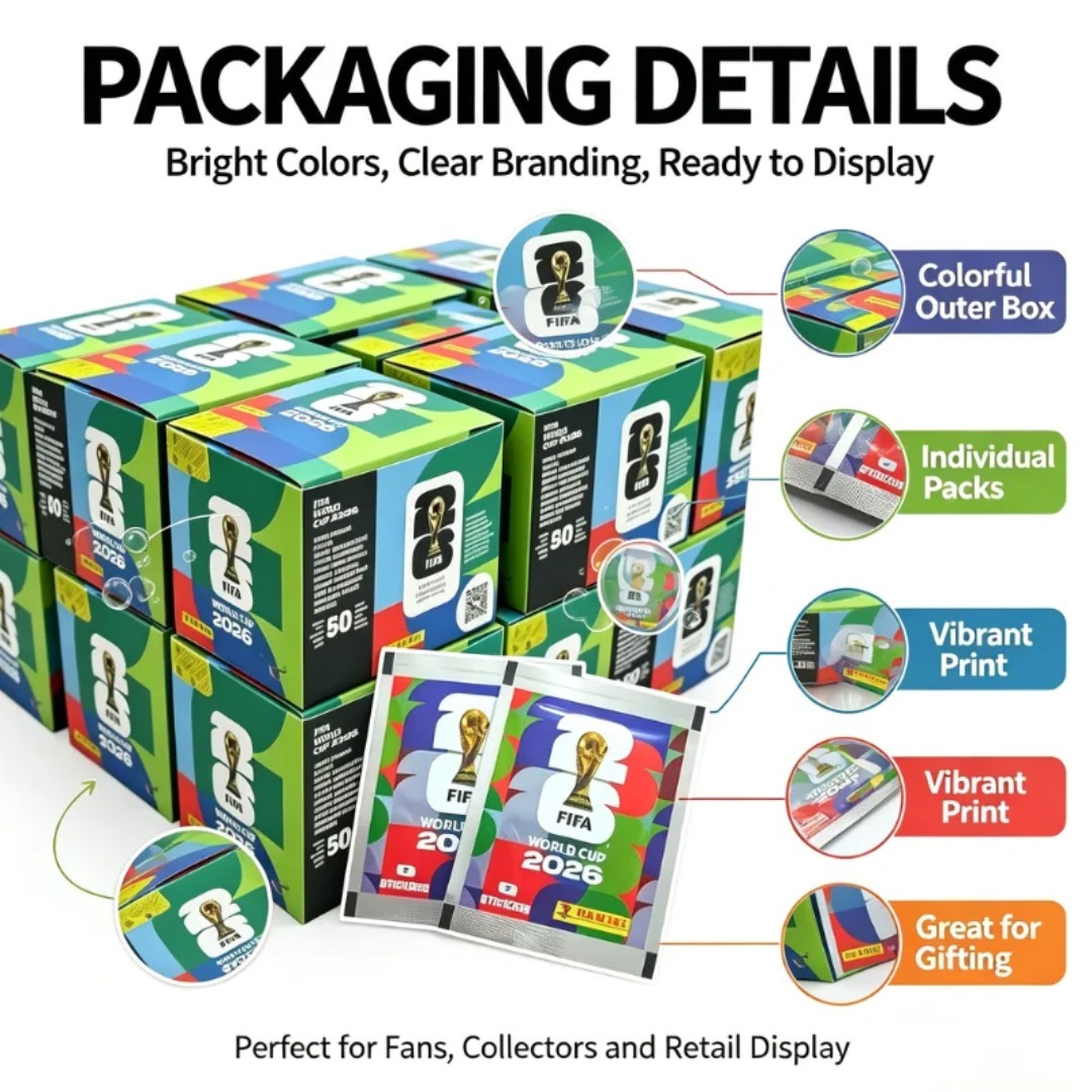 แพ็คสติกเกอร์สะสมฟุตบอล Panini - Sticker Sheet Set บทวิจารณ์และราคา