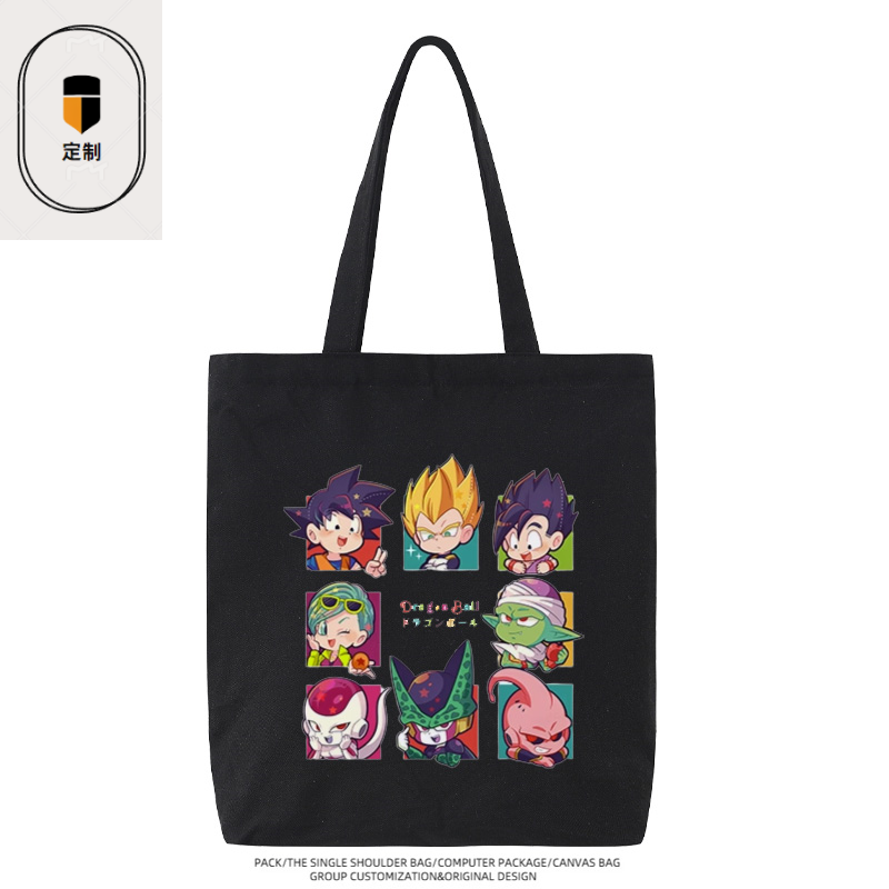 กระเป๋าผ้าแคนวาสลายการ์ตูนดราก - Anime Merchandise In Japan บทวิจารณ์และราคา